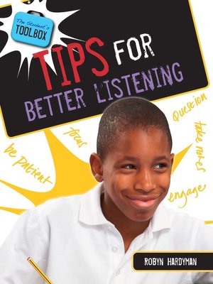 cover image of Tips for Better Listening